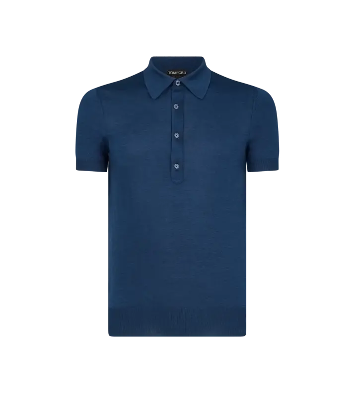 SILK VISCOSE POLO online